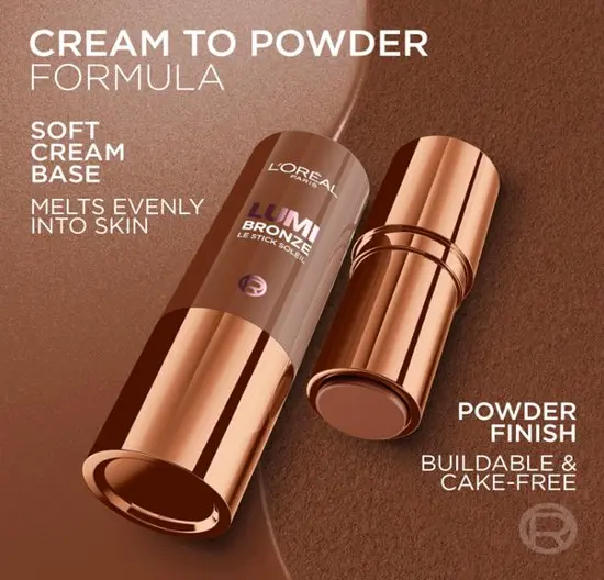 Lumi Bronze Le Stick Soleil Bronzer 100 Sunkissed Rose - Image 8