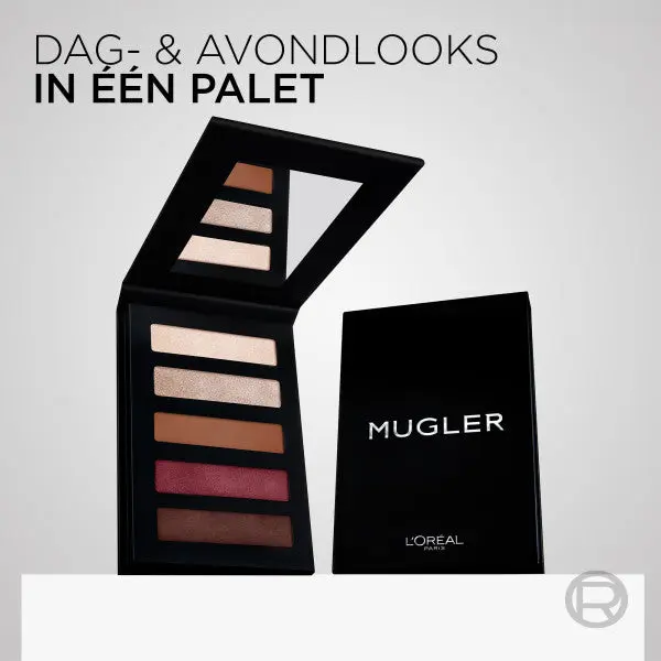 x Mugler Spectrum Eyeshadow Palette Nude - Image 4