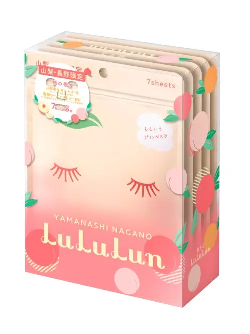 Premium Sheet Mask Yamanashi Peach 7-Pack - Image 3