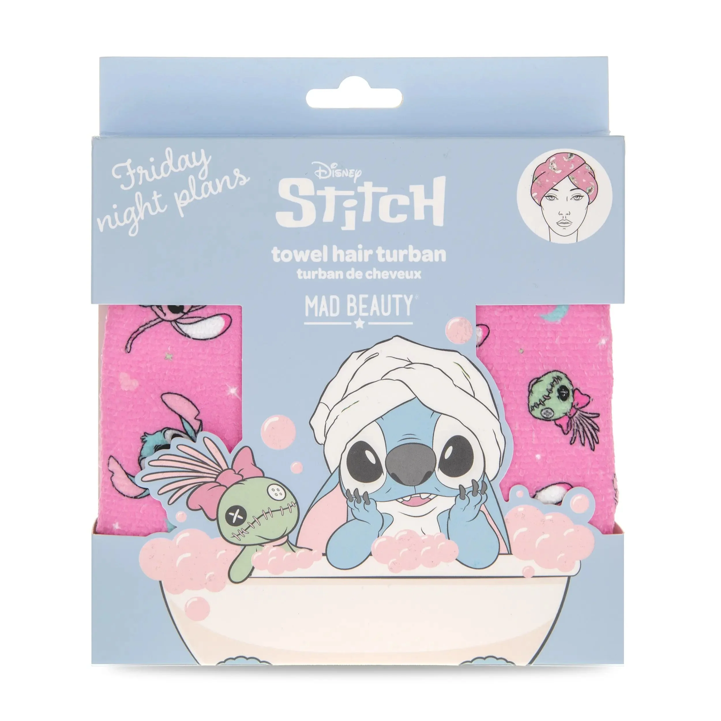Mad Beauty Stitch Pamper Hair Turban - Image 2