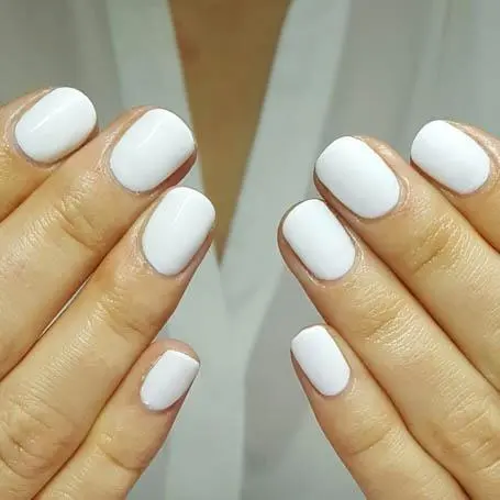 Soak Off Gel Polish Perfect White - Image 3