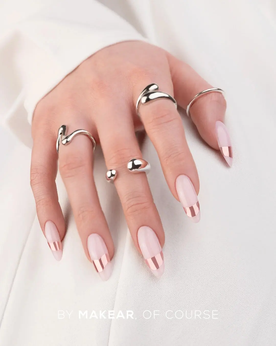 Liquid Effect Nail Dust Chrome SFX Pink - Image 3