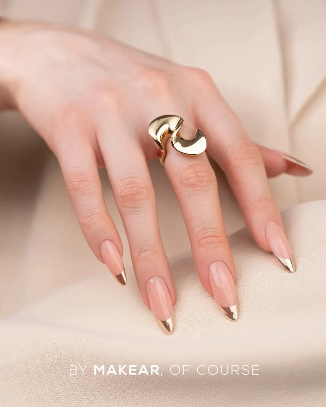 Liquid Effect Nail Dust Chrome SFX Platinum - Image 2