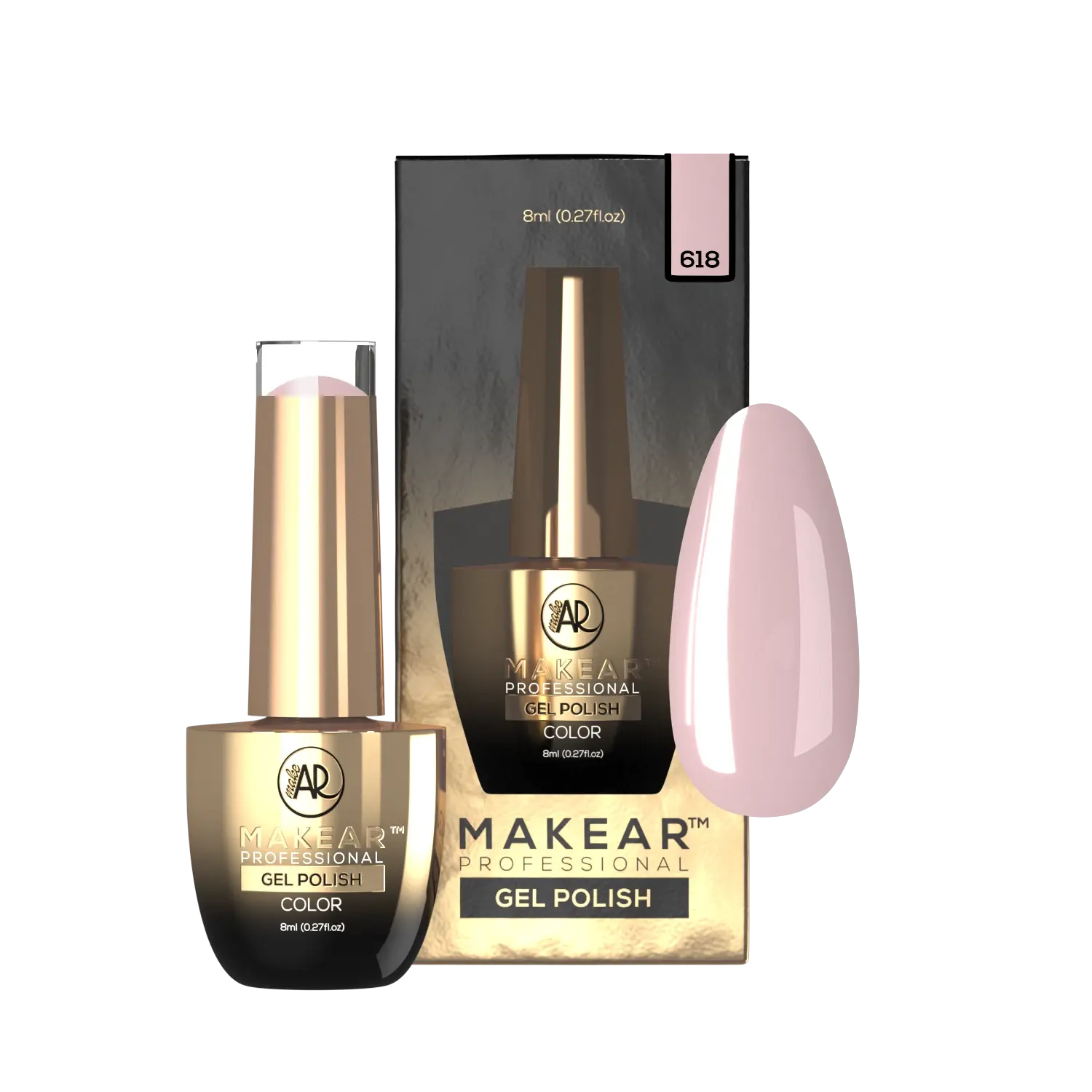 UV Gel Polish 618 Bride - Image 3