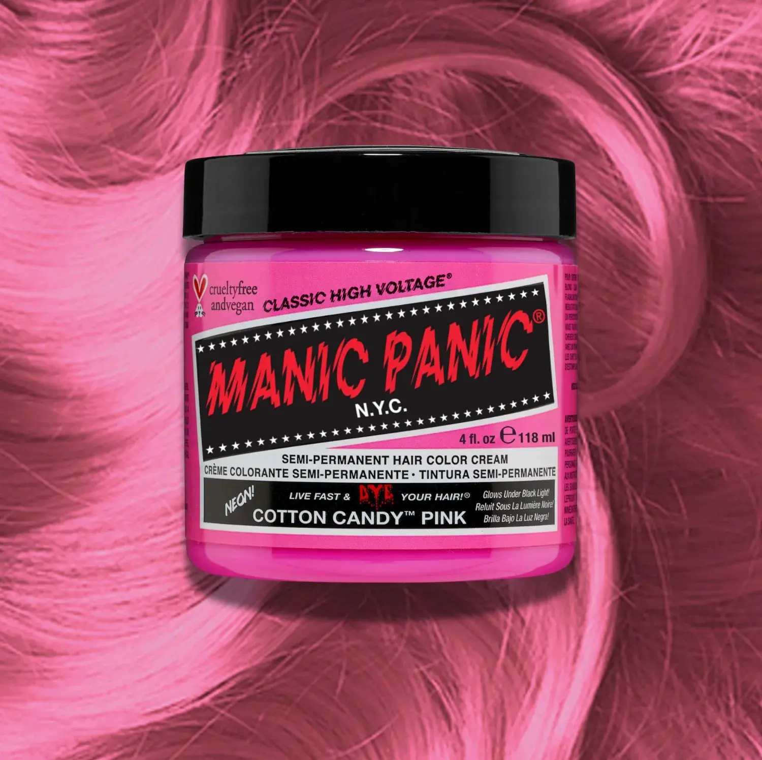 Cotton Candy Pink Hair Color - Image 2