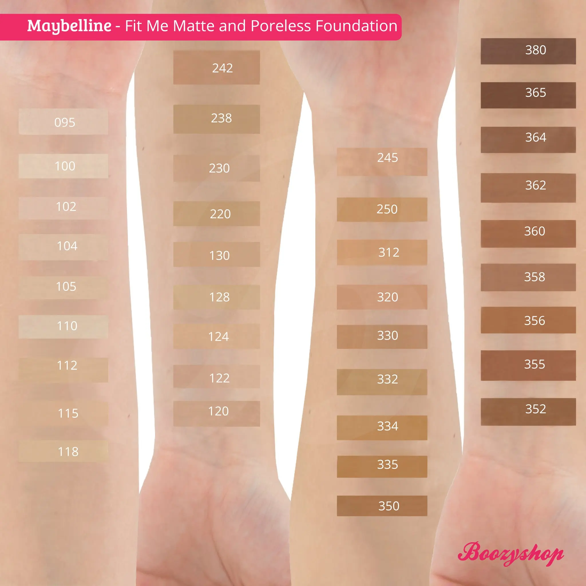 Fit Me Matte and Poreless Foundation - Image 3