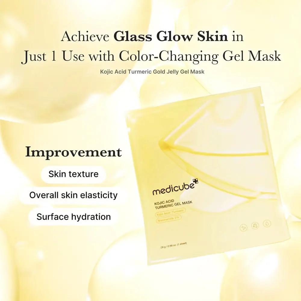 Kojic Acid Turmeric Brightening Gel Mask - Image 4