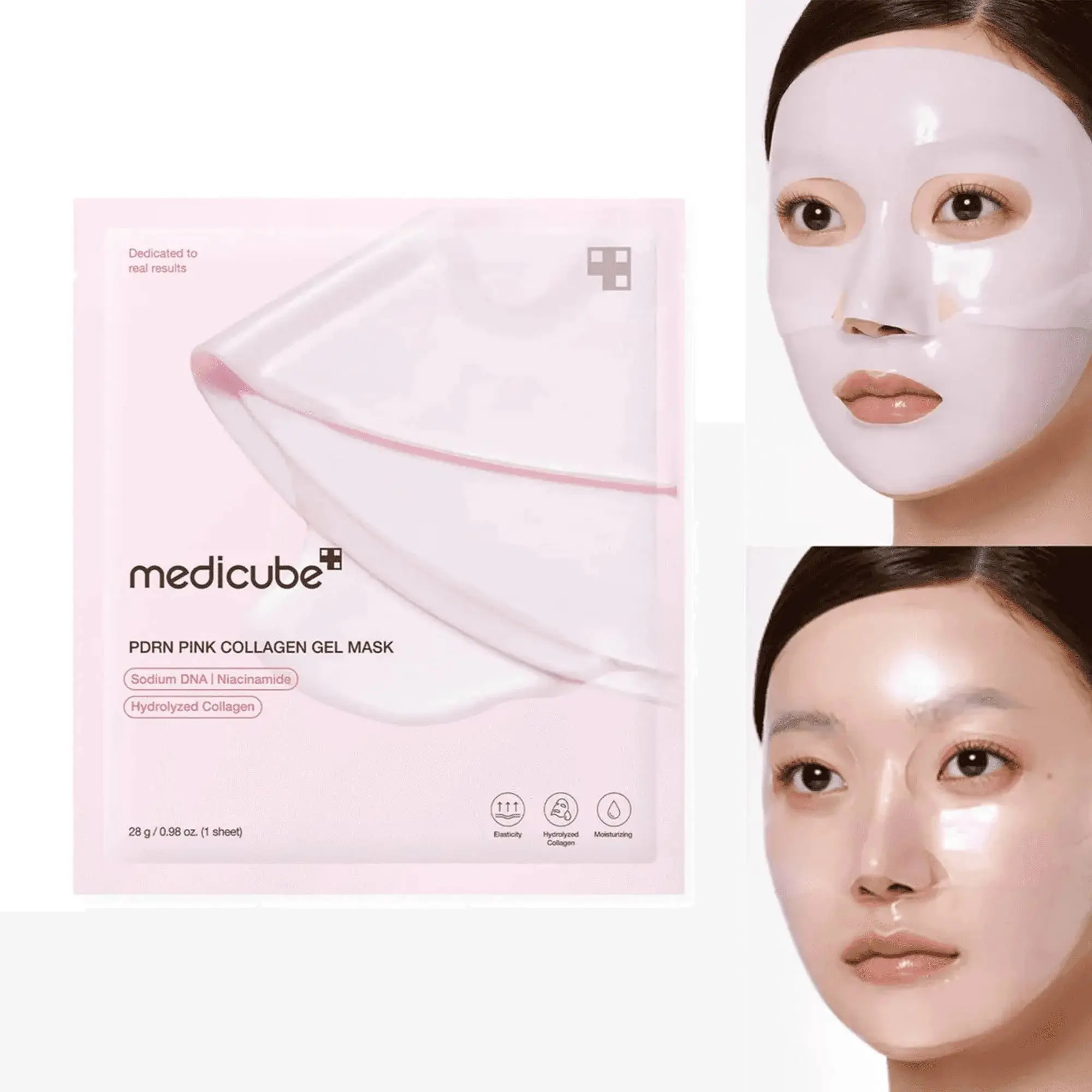 Pdrn Pink Collagen Gel Mask 4-Pack - Image 3