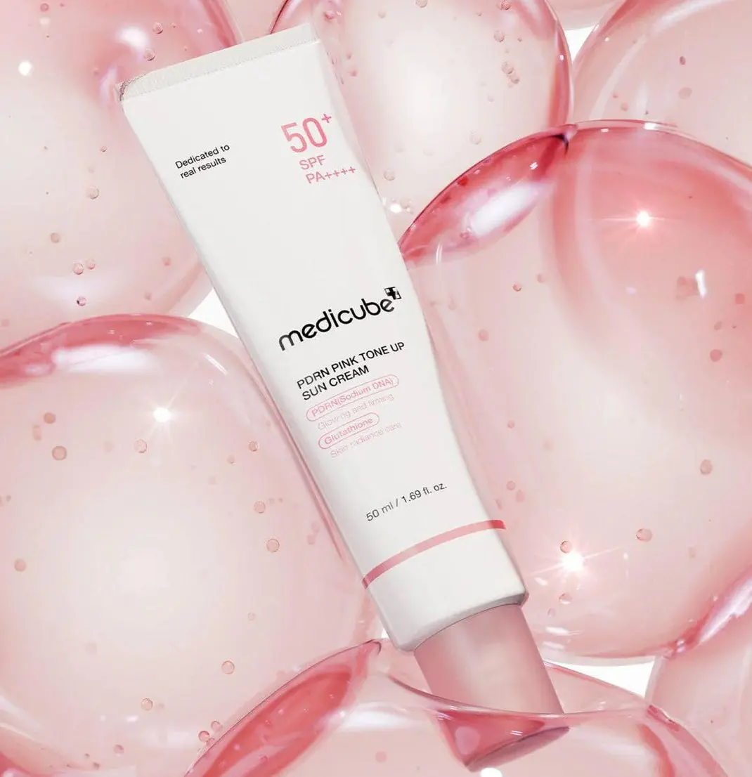 PDRN Pink Tone Up Sun Cream - Image 2