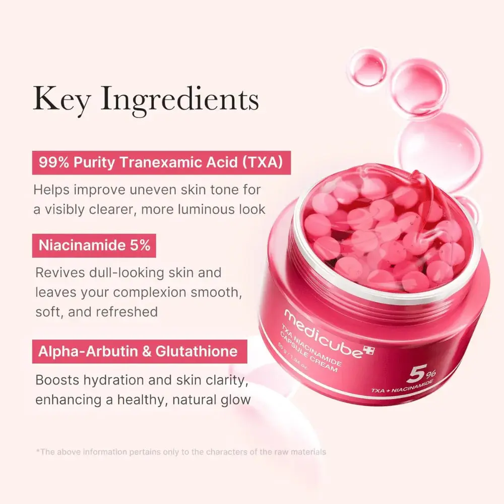 TXA Niacinamaide Capsule Cream - Image 3