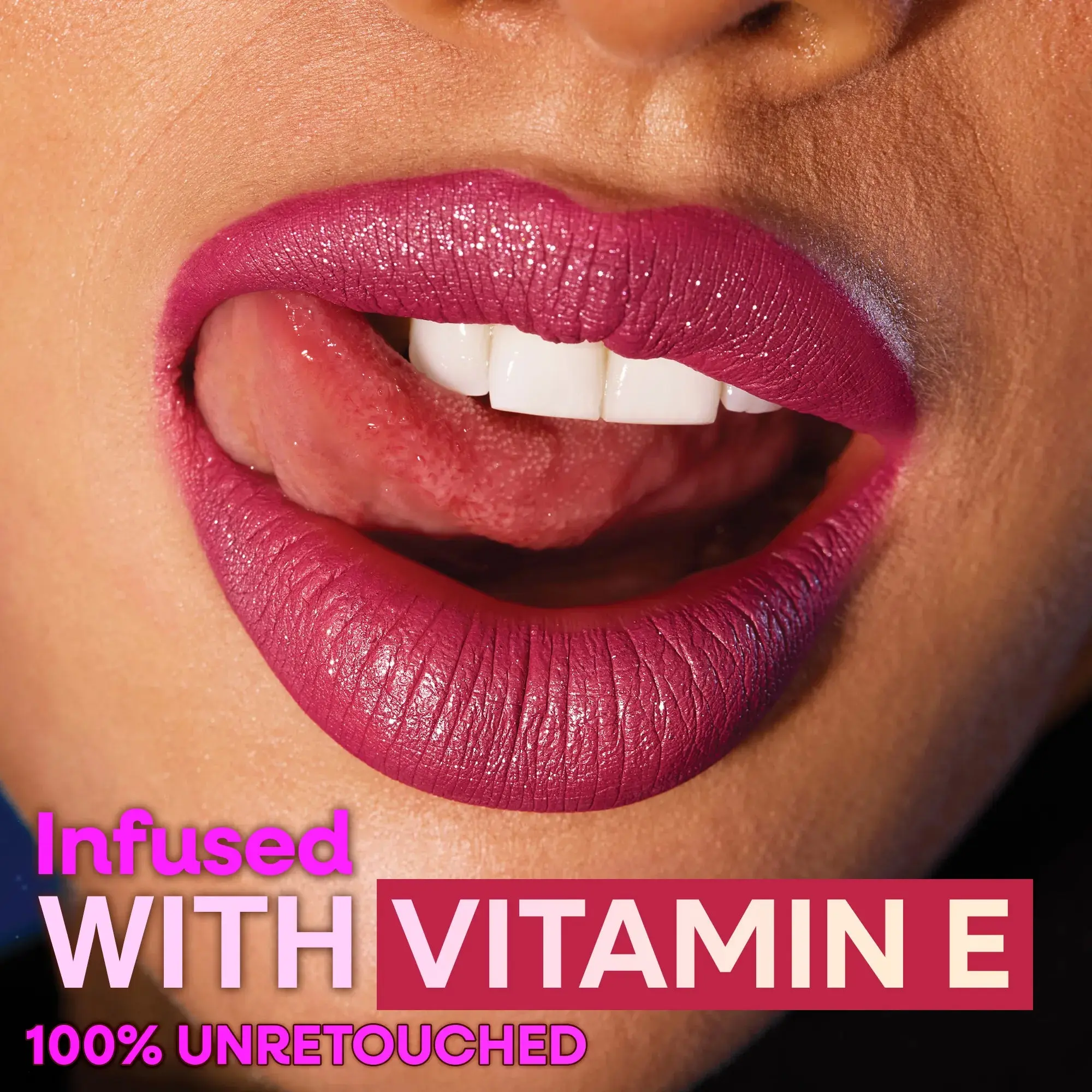 Mega Glitter Shimmer Liquid Lipstick Pink Future - Image 3