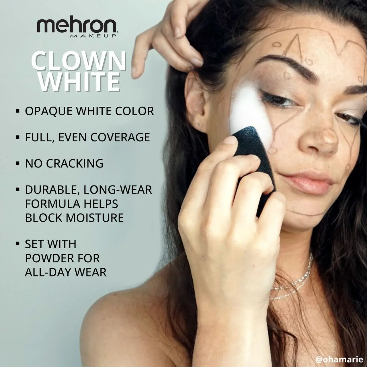 Makeup Clown White 65 gr. - Image 4