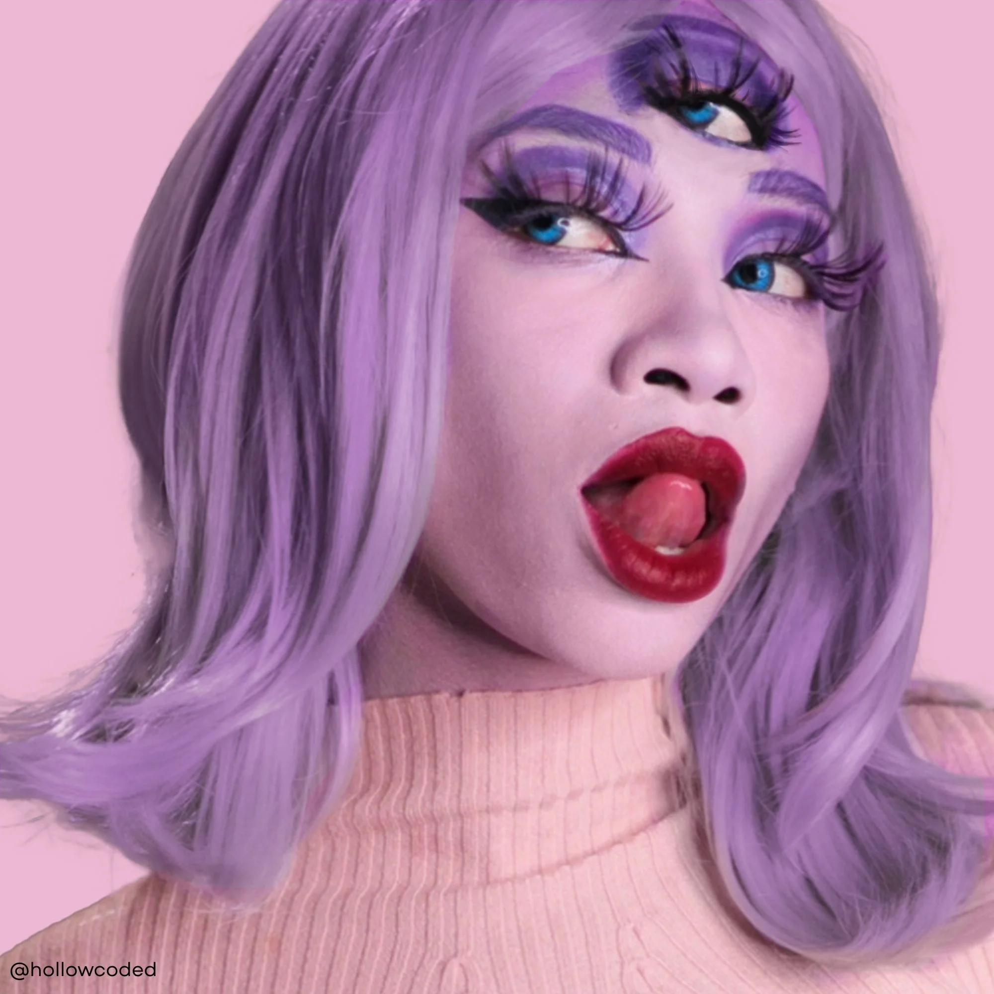 Paradise Makeup AQ Pastel Mauve - Image 2