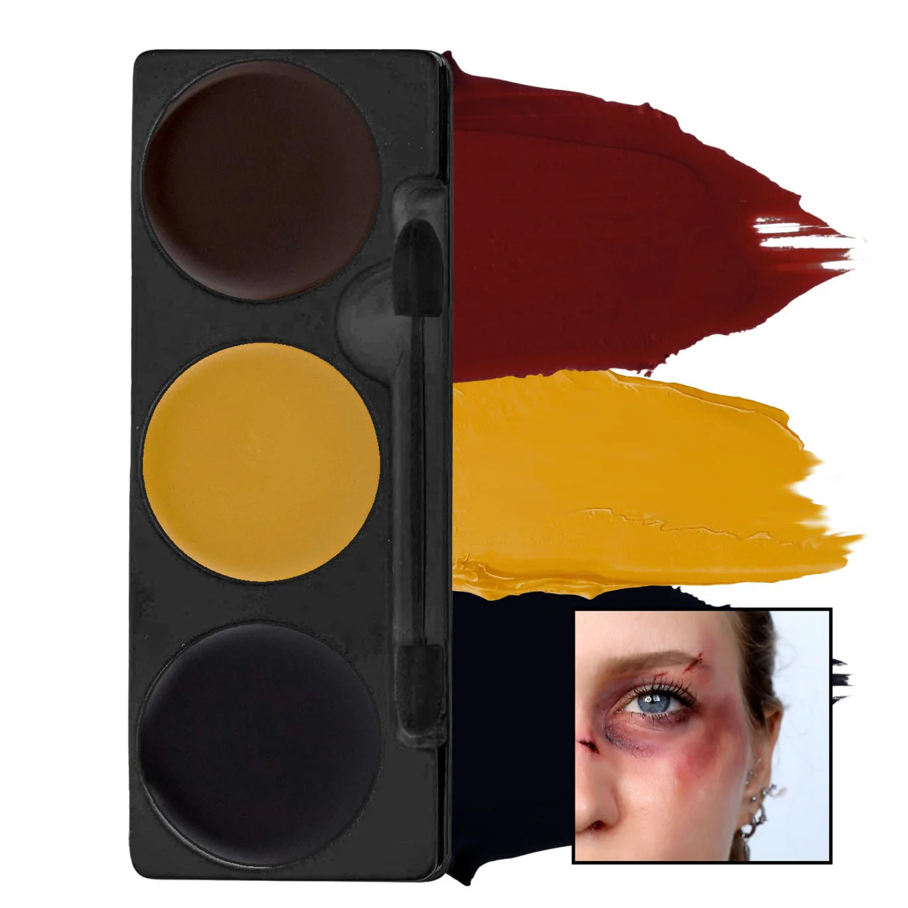Tri-Color Makeup Palette Bruise - Image 3