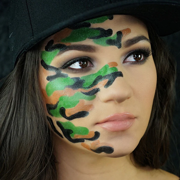 Tri-Color Makeup Palette Camouflage - Image 2