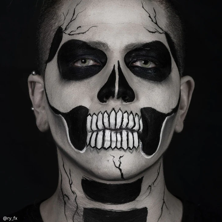 Tri-Color Makeup Palette Skeleton - Image 2