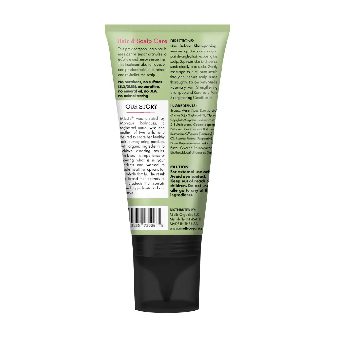 Rosemary Mint Clarifying Sugar Scalp Scrub - Image 4