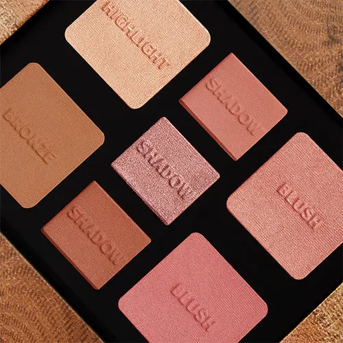 All Inclusive Eye, Cheek & Face Palette Light to Medium - Image 3