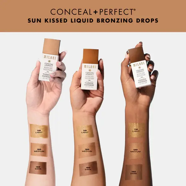Conceal + Perfect Sun Kissed Liquid Bronzing Drops 130 Dark - Image 3