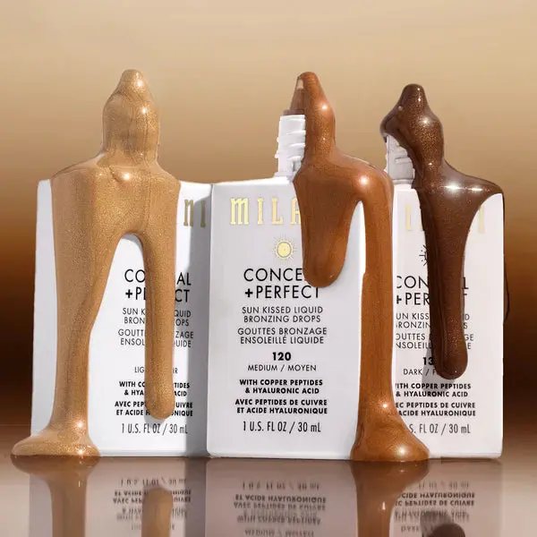 Conceal + Perfect Sun Kissed Liquid Bronzing Drops 130 Dark - Image 5