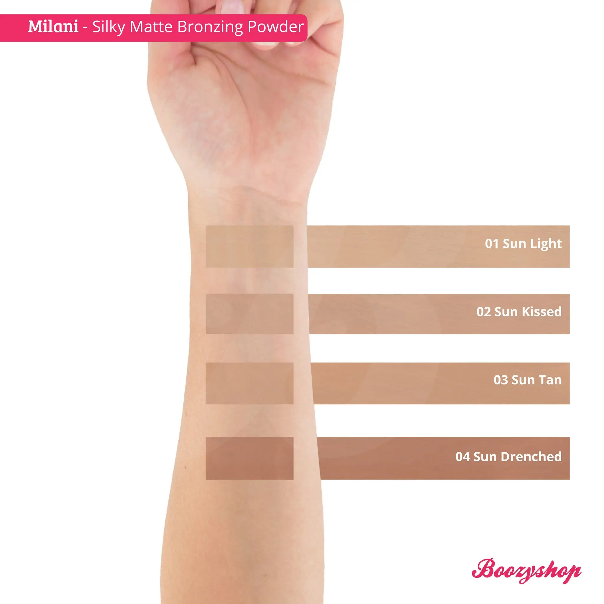 Silky Matte Bronzing Powder 01 Sun Light - Image 3
