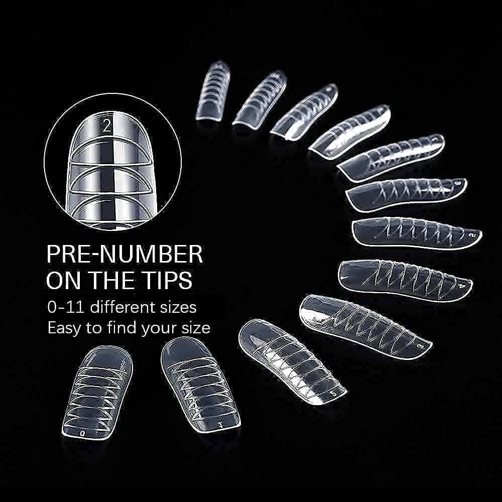 120pcs Extension Gel Dual Forms Full Cover - Image 6