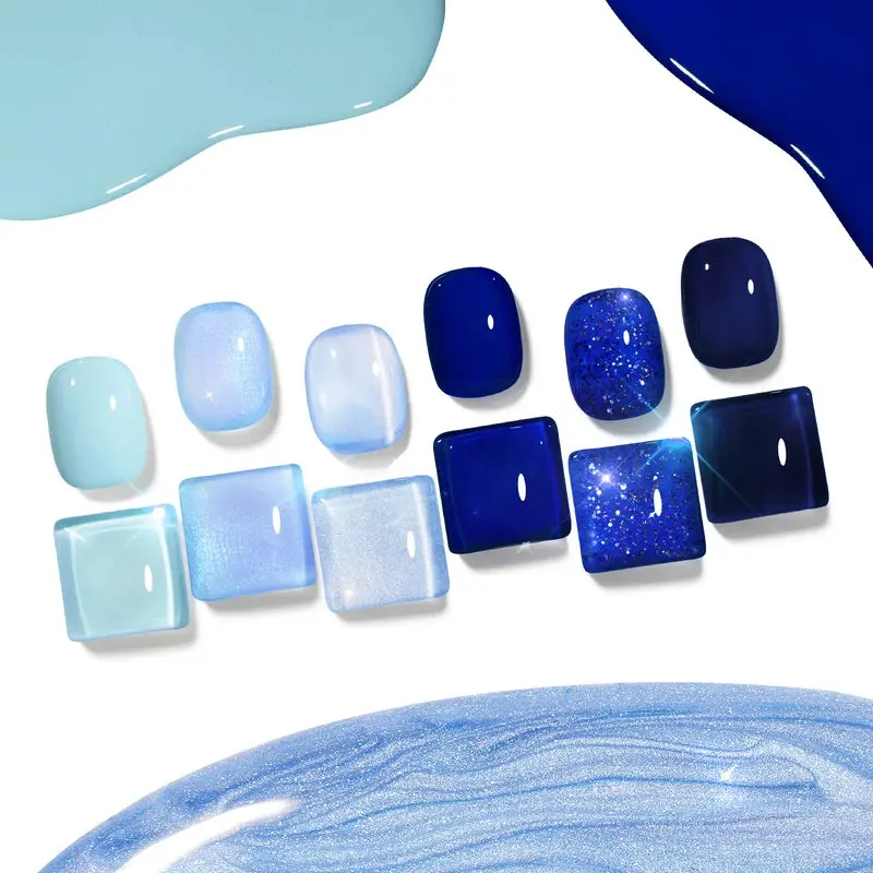 Gel Nail Polish Set Take My Blues Away - Image 7