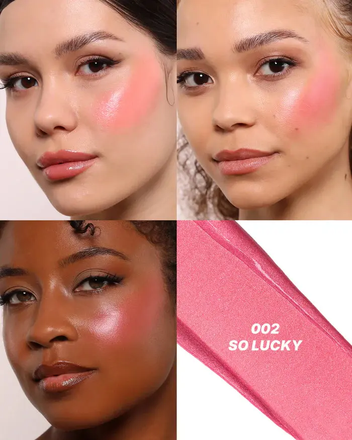 Love Steady Shimmer Blush 002 So Lucky - Image 3