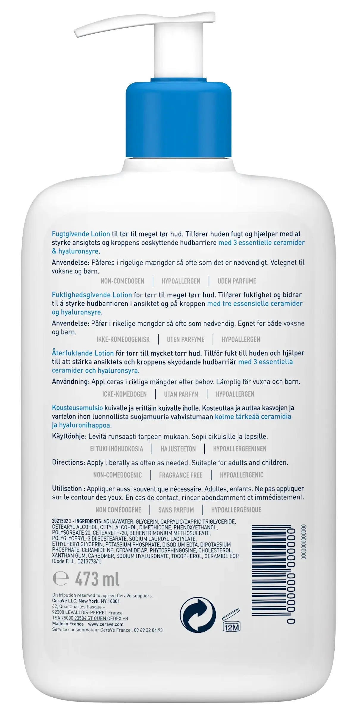 Moisturising Lotion 473 ml. - Image 3