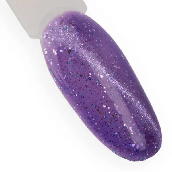 Hybrid Gel Polish Cat Eye Foxy Eyes Purple Light - Image 3