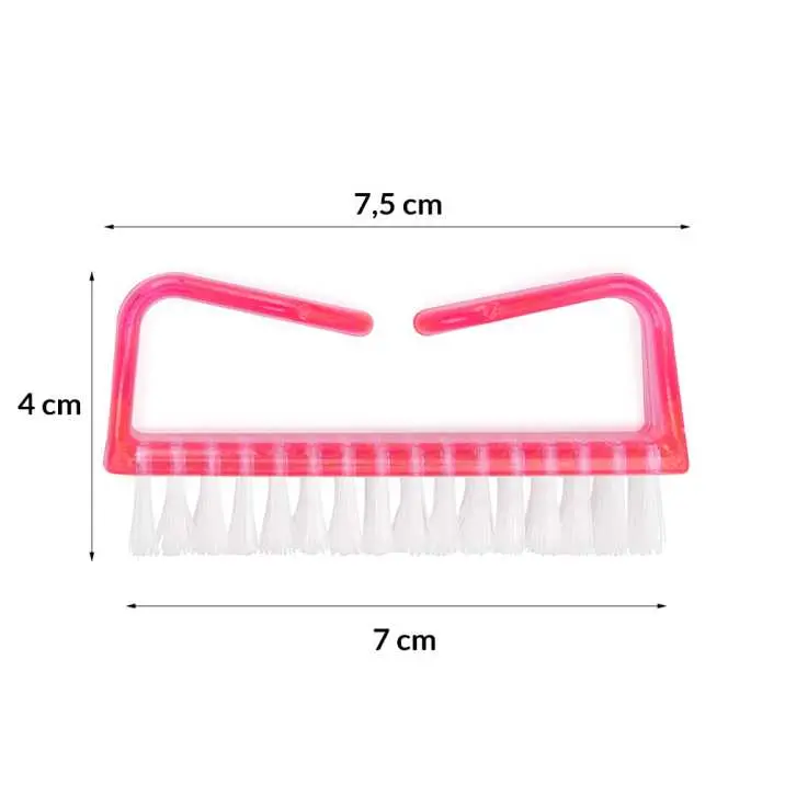 Nail Brush Medium Roze - Image 4