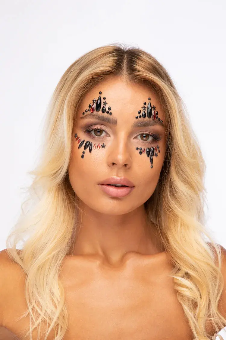 Moon Terror Halloween Face Jewels Freak Show - Image 2