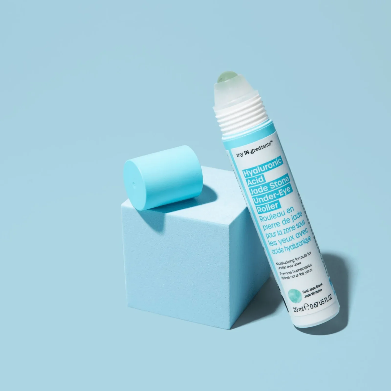 Under-eye Roller Jade Stone Hyaluronic Acid - Image 2