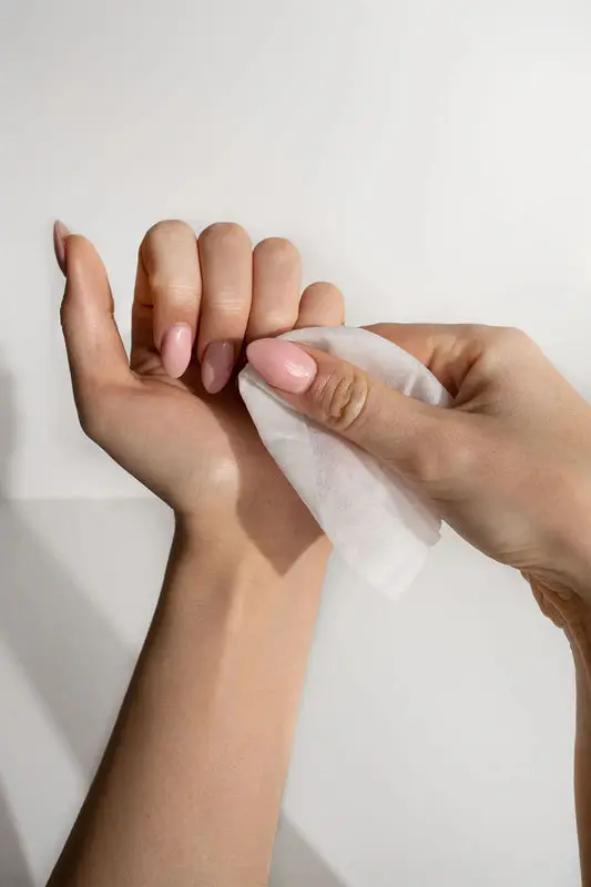 Acetone Free Nail Polish Remover Wipes - Image 2