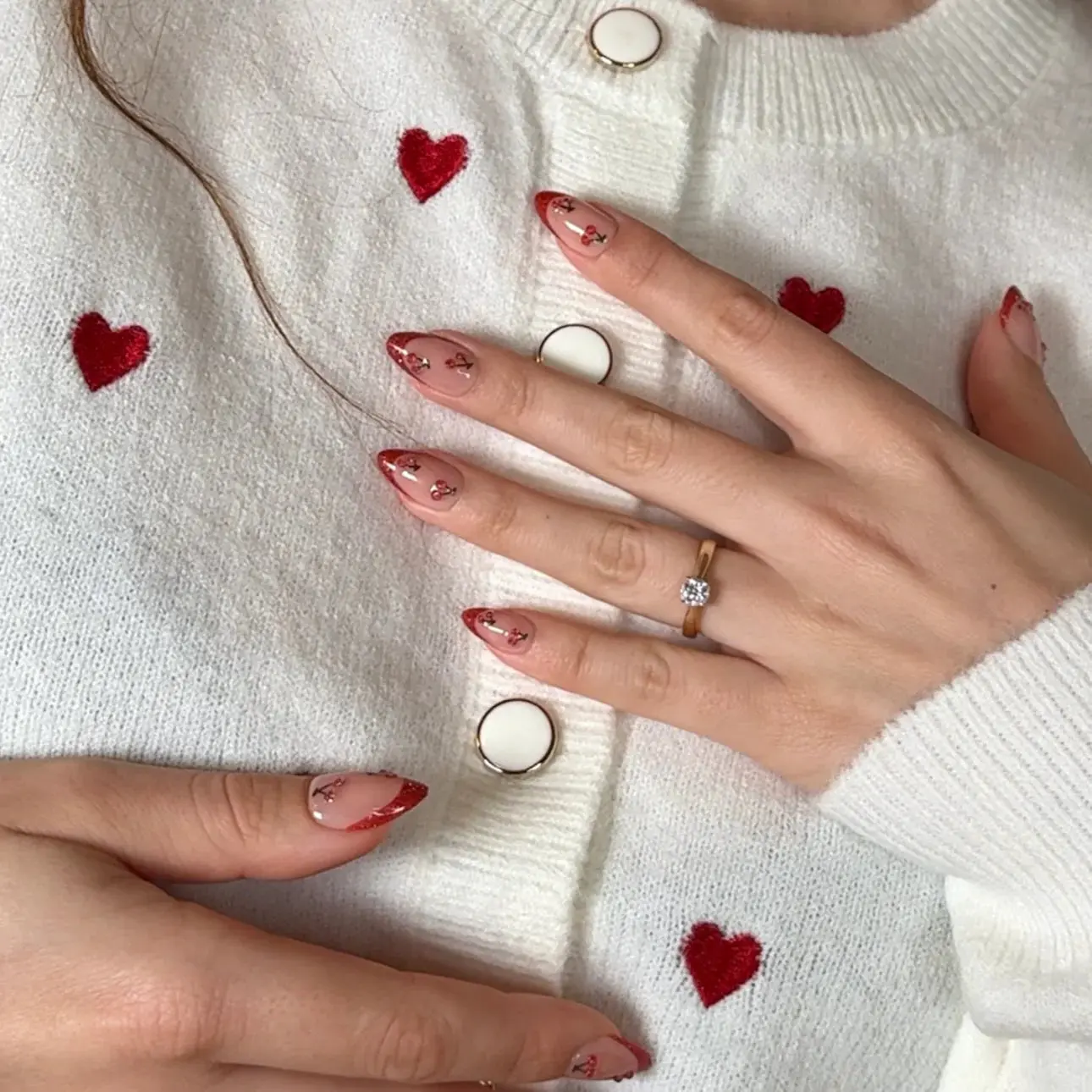 Soft Gel Press-On Nails Cherry On Top - Image 3