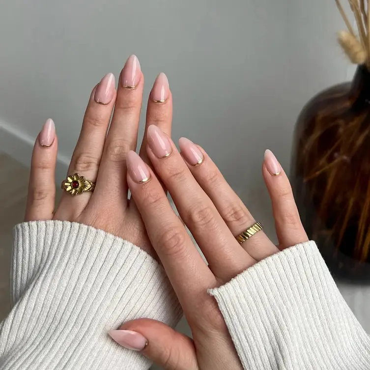 Soft Gel Press-On Nails Golden Hour - Image 2