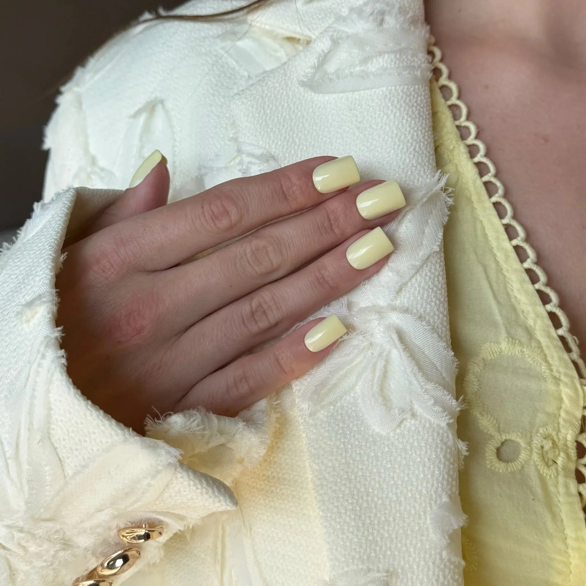 Soft Gel Press-On Nails Limone - Image 2