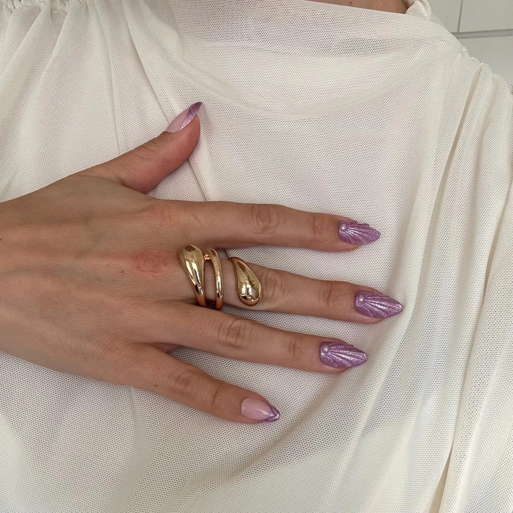 Soft Gel Press-On Nails Mermaid - Image 2