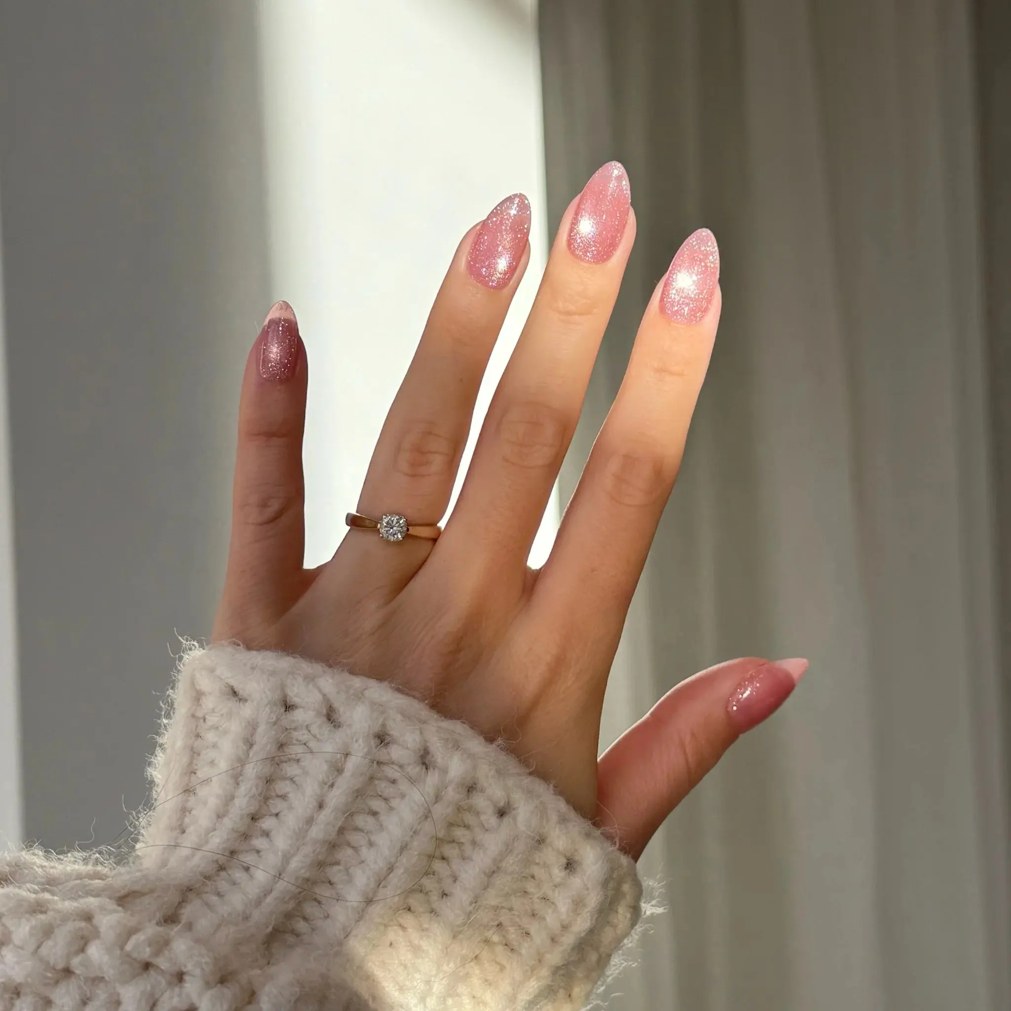 Soft Gel Press-On Nails Rose Quartz - Image 2