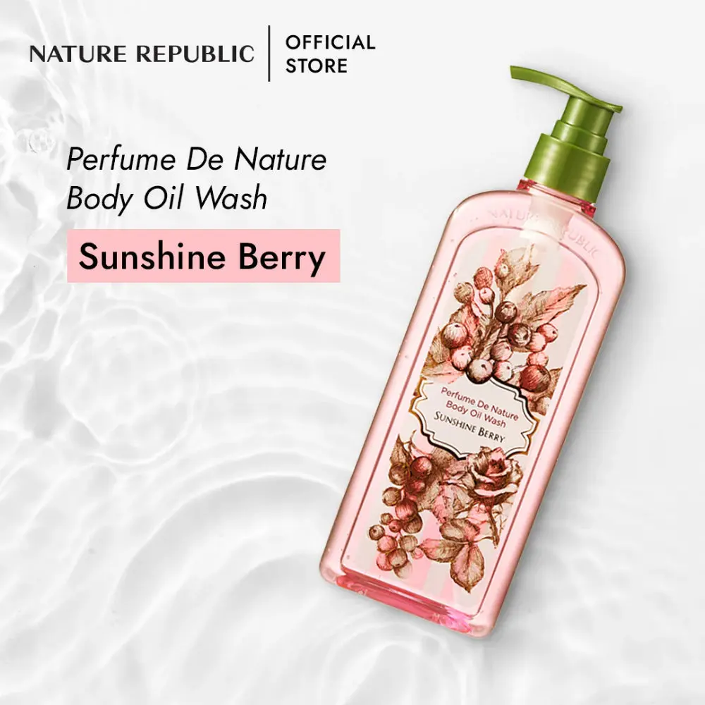 Perfume De Nature Body Oil Wash Sunshine Berry - Image 2