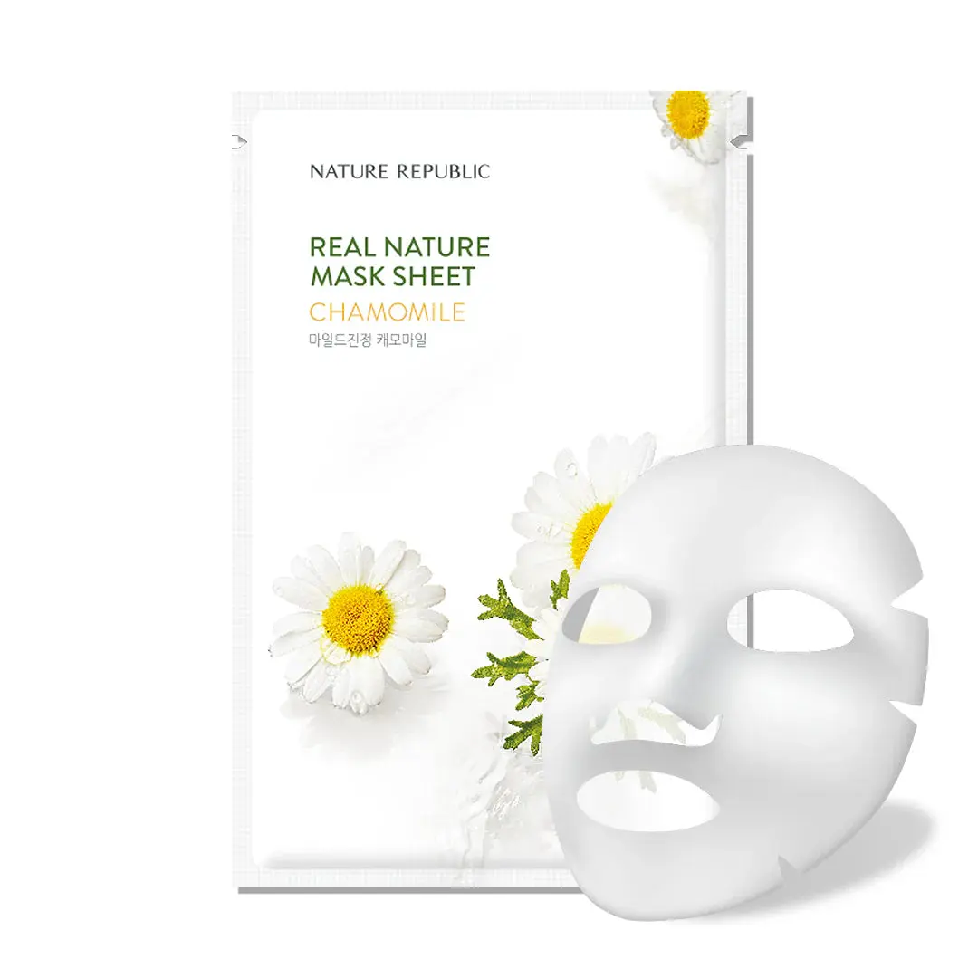 Real Nature Mask Sheet Chamomile - Image 2