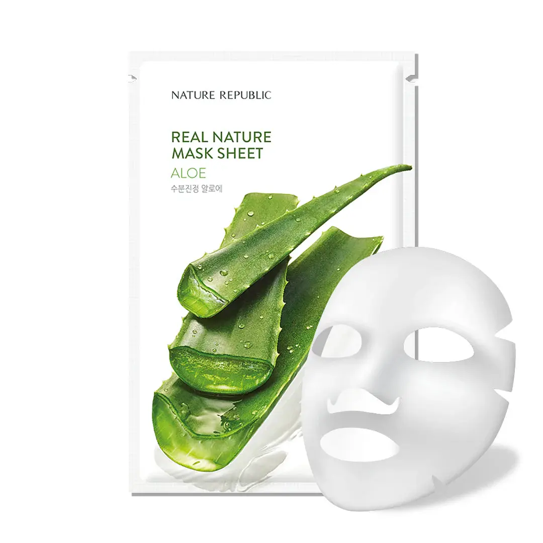 Real Nature Sheet Mask Aloe - Image 2