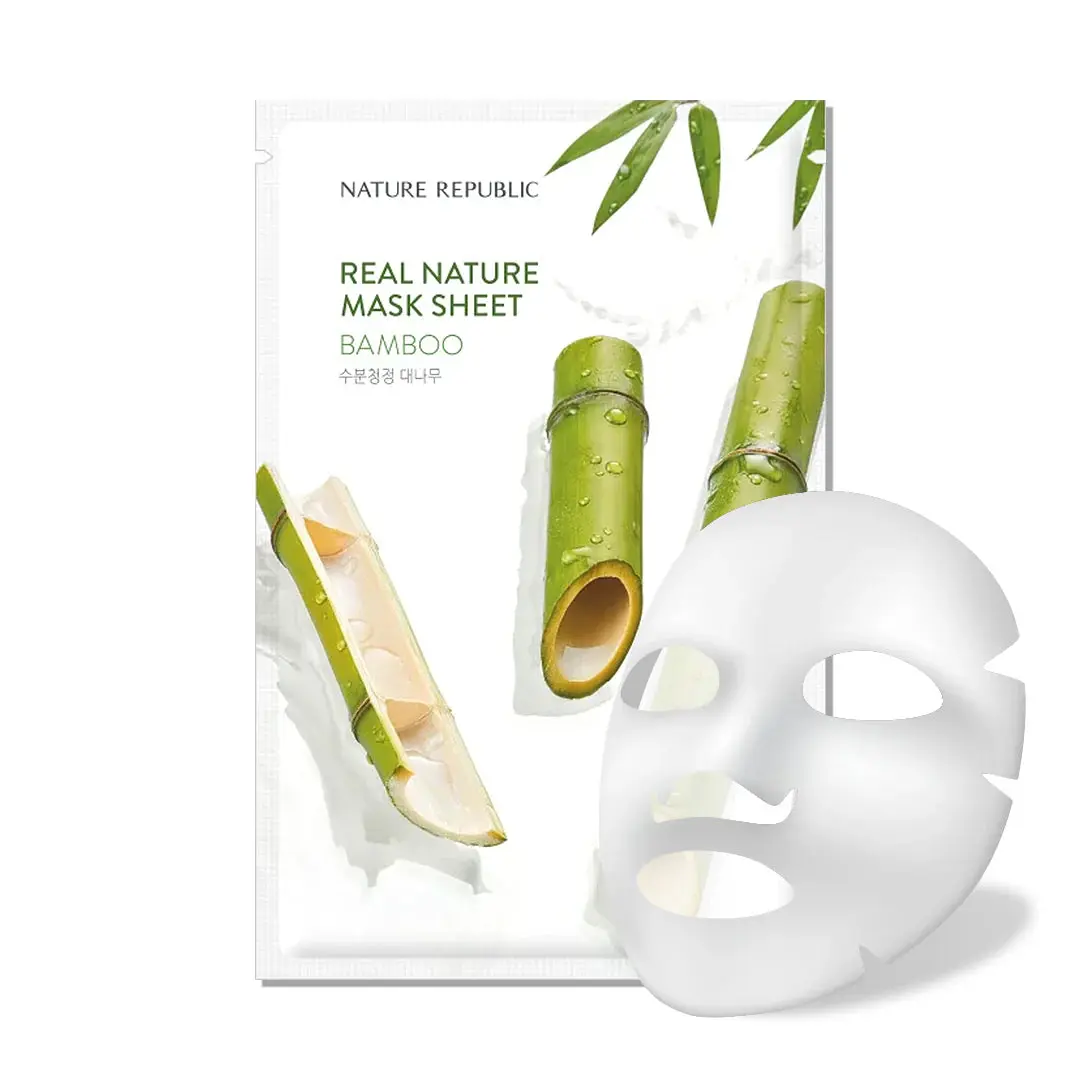 Real Nature Sheet Mask Bamboo - Image 2