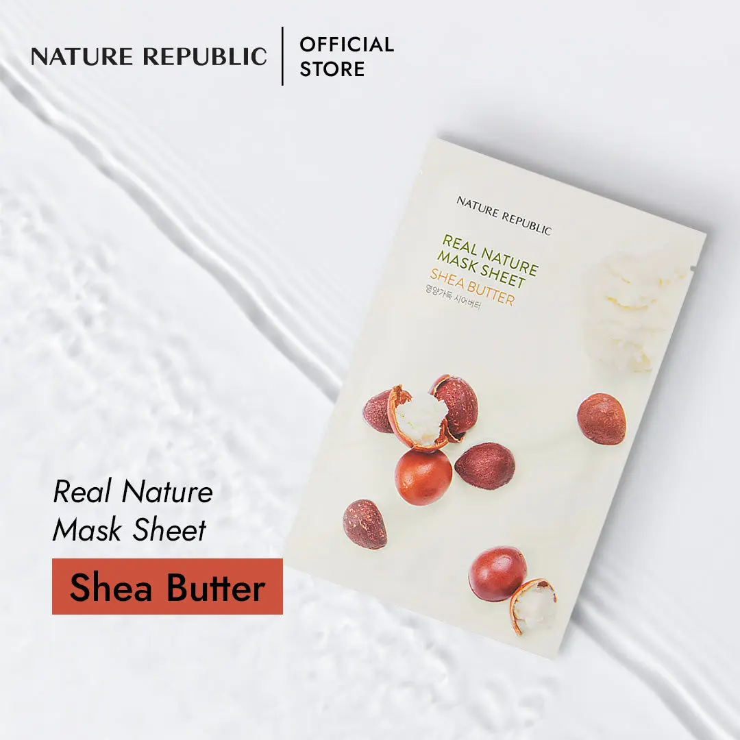 Real Nature Sheet Mask Shea Butter - Image 3