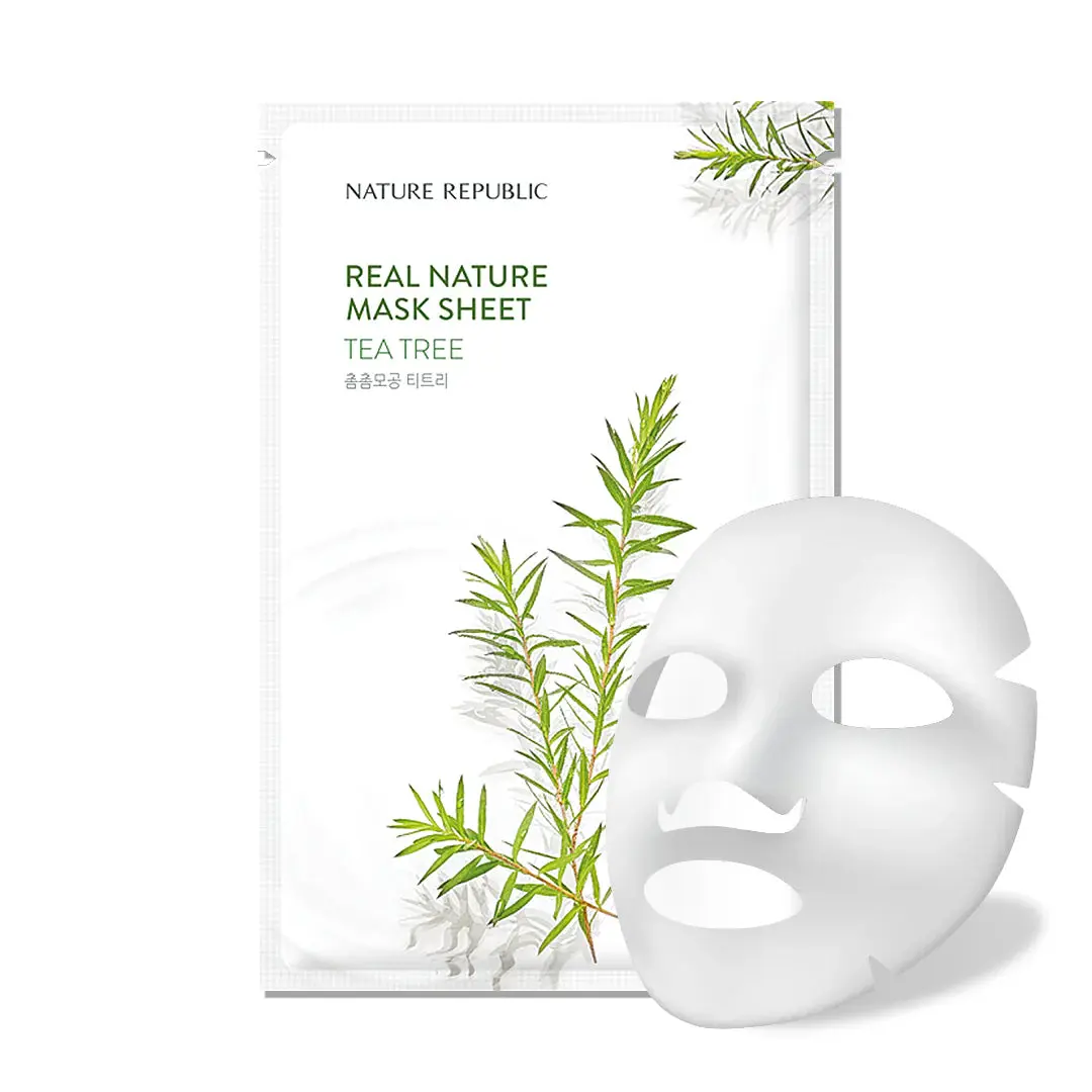 Real Nature Sheet Mask Tea Tree - Image 2