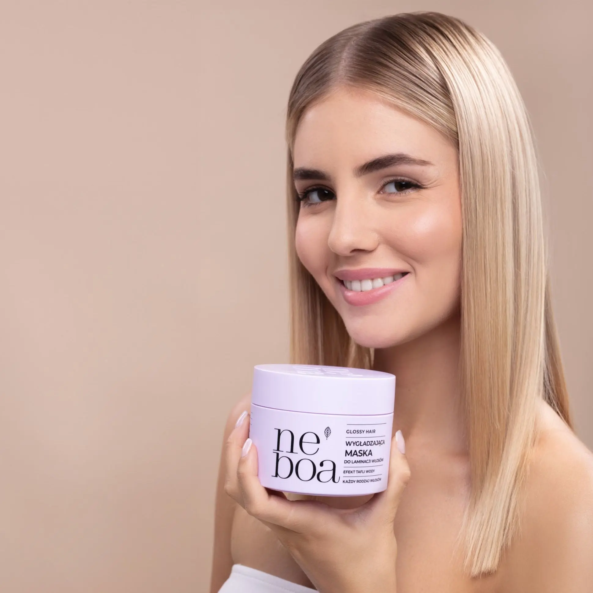 Glossy Hair Smoothing Hair Mask Mini - Image 2
