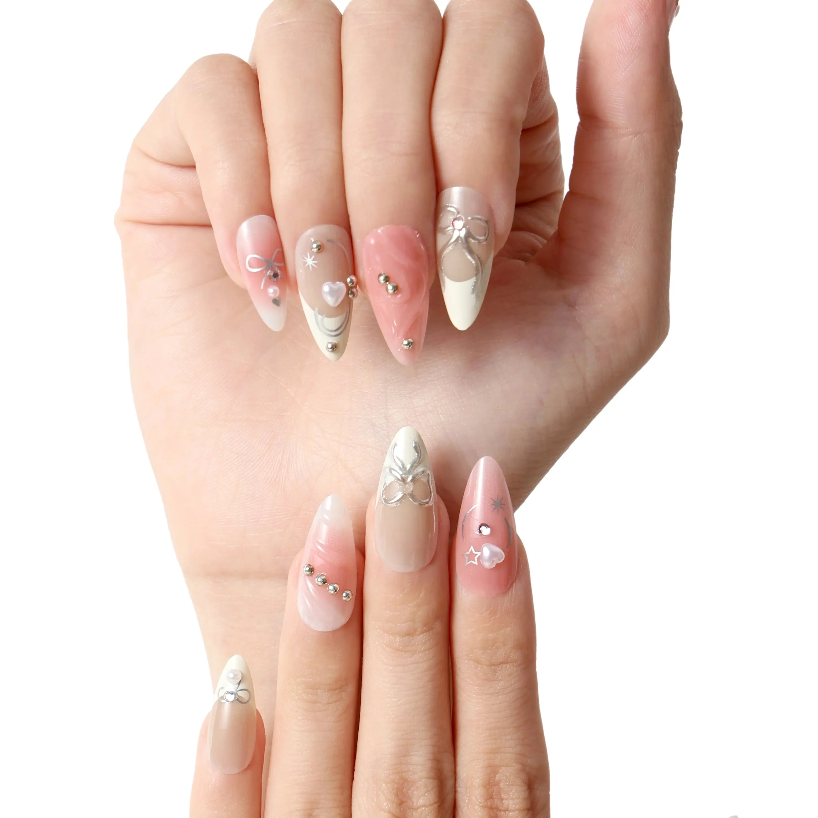 Press-On Nails Ballerina Slipper - Image 3