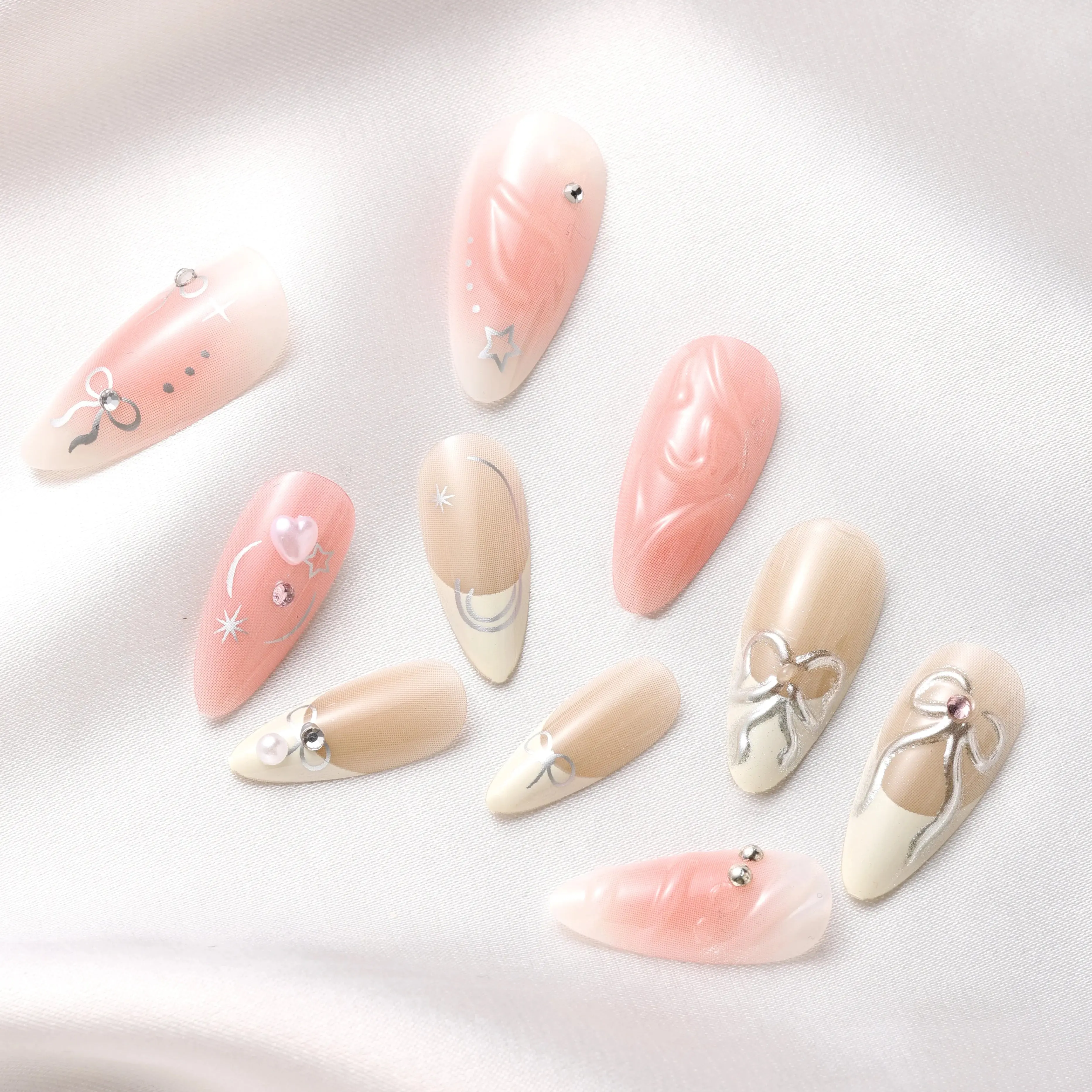 Press-On Nails Ballerina Slipper - Image 4