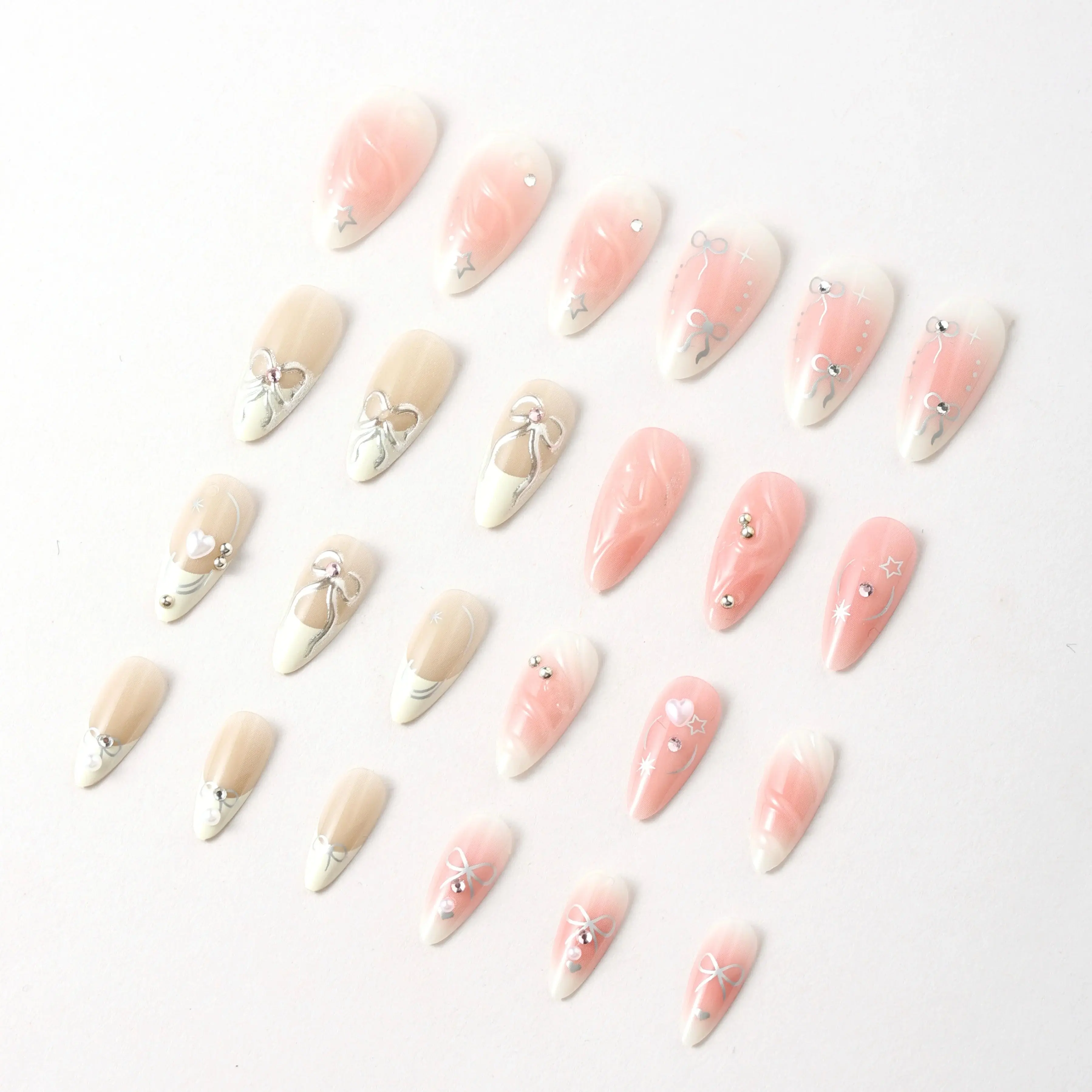 Press-On Nails Ballerina Slipper - Image 5