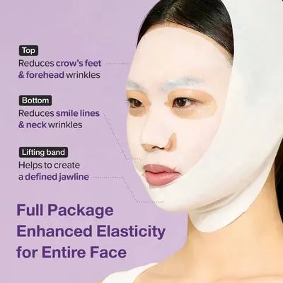 No.9 NAD Bio Lifting Full Cover Facial Mask 4-Pack - Image 2